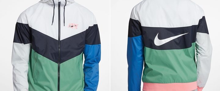 【国内 4/7発売】 バックスウッシュに異なるカラーを配置したNIKE WINDRUNNER HIIDIE JACKET GX (ナイキ ウィンドランナー) [AJ1397-100]