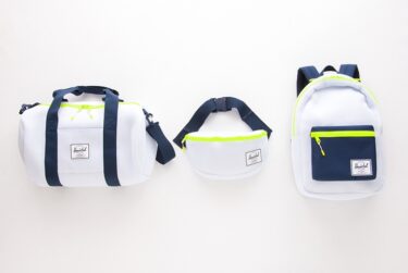 テニスをテーマにしたHerschel Supply×BEAUTY&YOUTHのバッグが3種発売！