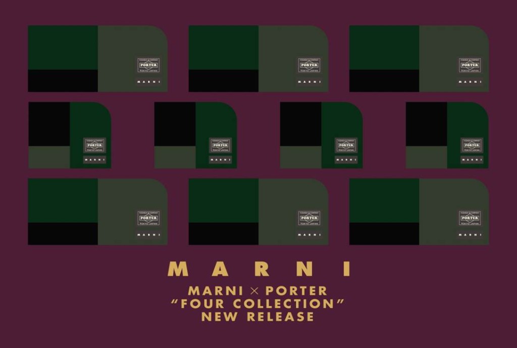 マルニ (MARNI) × ポーター (PORTER)のコラボシリーズが発売！