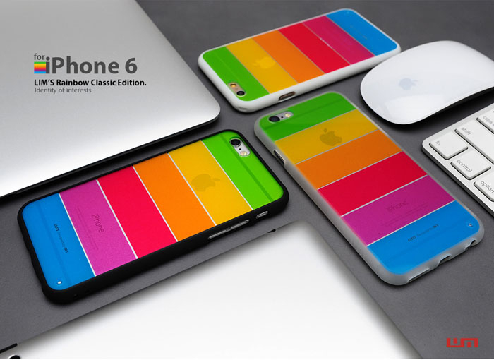 レインボーカラーのアイフォン6 (iPhone6) ケース 「Lim’s Rainbow Classic Edition for iPhone 6」が発売