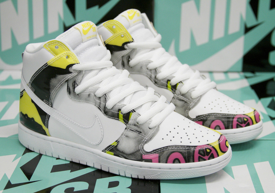 ナイキ (NIKE) SB ダンク ハイ プレミアム QS デ・ラ・ソウル (NIKE SB DUNK HIGH PREMIUM DE LA SOUL)をリリース！