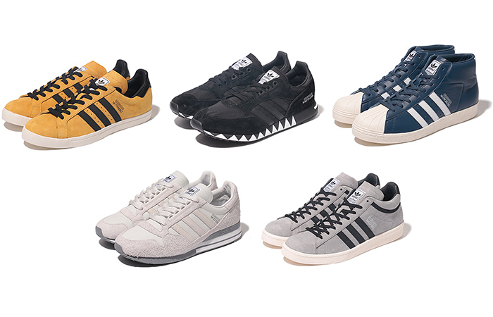 ネイバーフッド (NEIGHBORHOOD) × アディダス オリジナル (adidas Originals)、ボストン スーパーなどが発売！