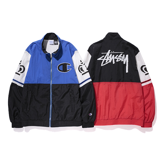 2/24発売！ステューシー (STUSSY) × チャンピオン (Champion)、ウォームアップジャケット & ホッケージャージ！