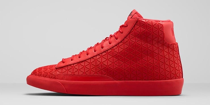 ナイキ (NIKE) ブレイザー ミッド メタリック ユニバーシティレッド (BLAZER MID METRIC UNIVERSITY RED) [744419-600]