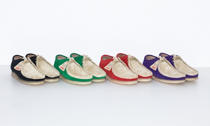 シュプリーム (SUPREME) × クラークス (Clarks) の2015 SS コラボ、ワラビー (Wallabee)が発売！！