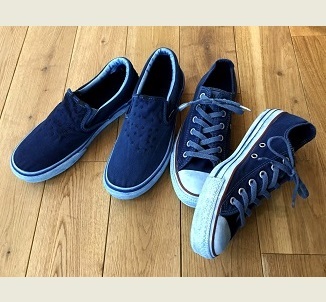 岡山限定！セブンデイズ サンデイ (SEVENDAY=SUNDAY)から、インディゴ手染め バンズ (VANS)、コンバース (CONVERSE)が発売！