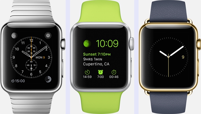 Apple Watch (アップルウォッチ)、日本や米国で4/24から発売！