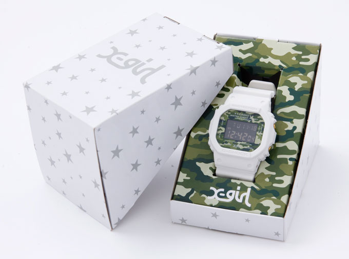 3/7発売！エックスガール (X-girl) × ジーショック (G-SHOCK) 、最新のDW-5600が登場！