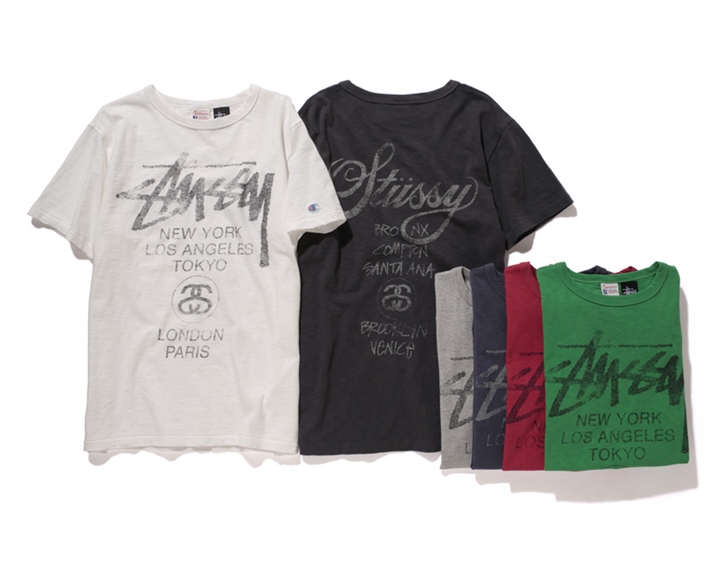 ステューシー (STUSSY) × チャンピオン (Champion)、ロチェスター (ROCHESTER)シリーズが発売！