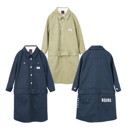 エックスガール (X-girl) × ディッキーズ (Dickies)とのコラボアイテムが3パターン発売！