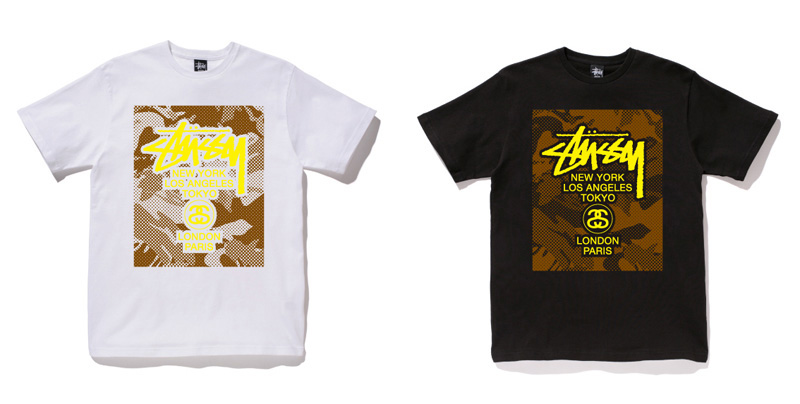 ステューシー (STUSSY)から、各地方限定Tシャツ「Local Color