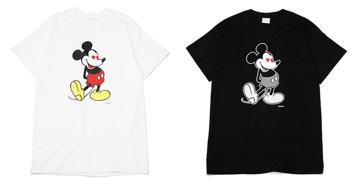 ハート目のミッキーがキュートでそそる！LOVE "MICKEY" Teeがジャムホームメイド (JAM HOME MADE)から発売！