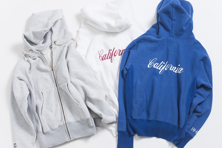 ロンハーマン (RHC Ron Herman) × チャンピオン (Champion)の「REVERSE WEAVE zip hoodie」が3/28発売！