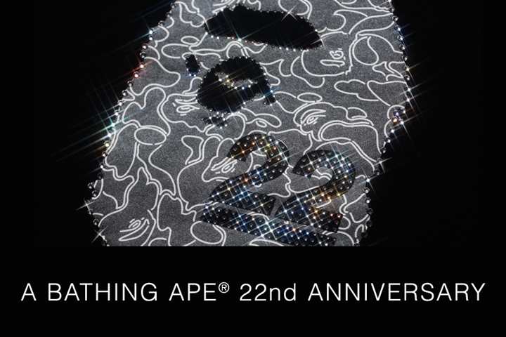22周年を迎えたエイプ (A BATHING APE)、アニバーサリーアイテムが発売！4/4から！