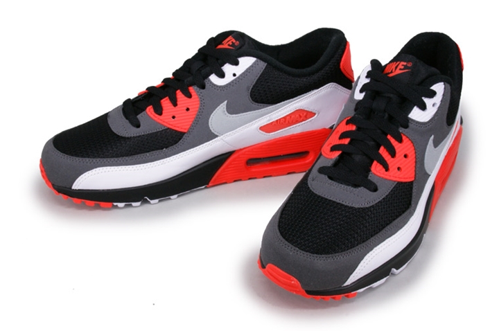 4/4発売！ナイキ エアマックス 90 ブラック インフラレッド OG (NIKE AIR MAX 90 BLACK INFRARED OG) [725233-006]