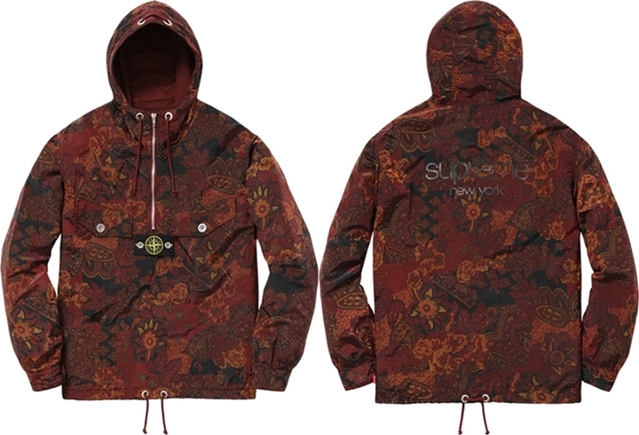 シュプリーム (SUPREME) × ストーンアイランド (Stone Island) 2015 SSコレクションが発表！4/11発売！