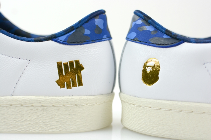 エイプ (A BATHING APE) × アンディフィーテッド (UNDEFEATED) x アディダス オリジナルス (adidas Originals)のトリプルコラボ！スーパースター (Superstar) 80s Packが発売！