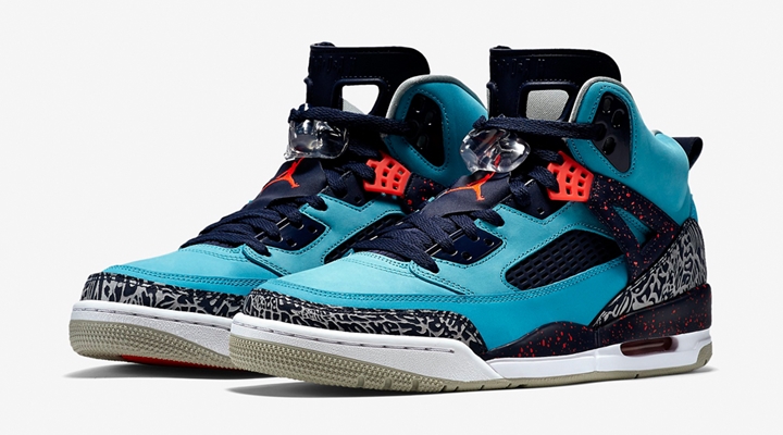 4/15発売！ナイキ ジョーダン スパイジーク ターコイズ/インフラレッド (NIKE JORDAN SPIZIKE Turquoise Blue/Infrared 23) [315371-408]