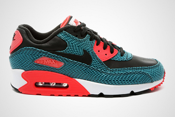 4/18発売！ナイキ エア マックス 90 アニバーサリー スネーク インフラレッド (NIKE AIR MAX 90 ANNIVERSARY SNAKE INFRARED) [725235-300]