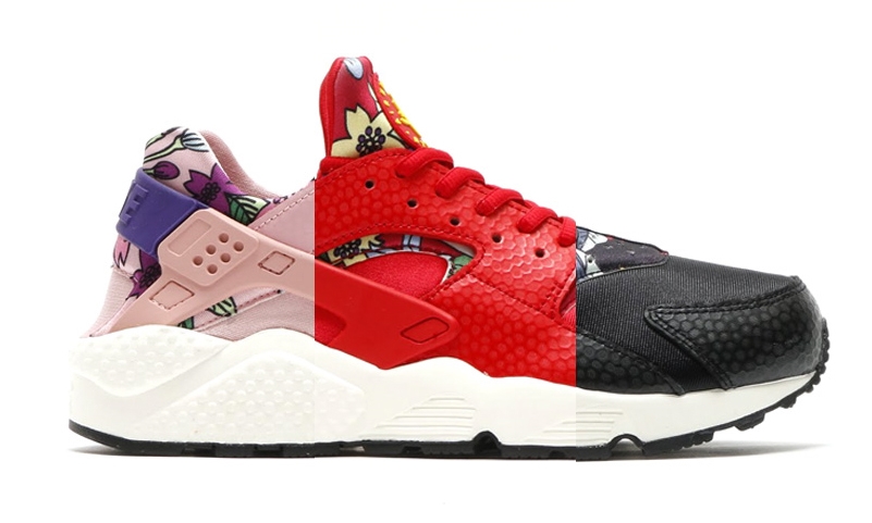 4/18発売！ナイキ ウィメンズ エア ハラチ ラン プリント (NIKE WMNS AIR HUARACHE RUN PRINT) [725076-601] [725076-001] [725076-600]