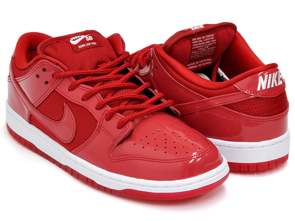 2015 夏モデル！ナイキ ダンク ロー プロ SB バーシティレッド (NIKE DUNK LOW PRO SB 2015 SUMMER VARSITY RED) [304292-616]