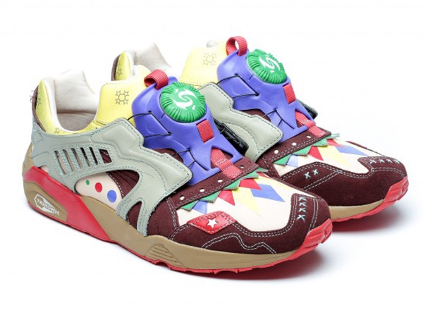 4/24発売のプーマ × オジャガデザイン トライノミック ディスク (PUMA × OJAGADESIGN TRINOMIC DISC) [359319-02] [359319-01]