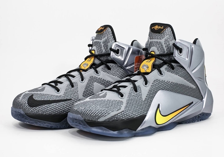 lebron 12 gray