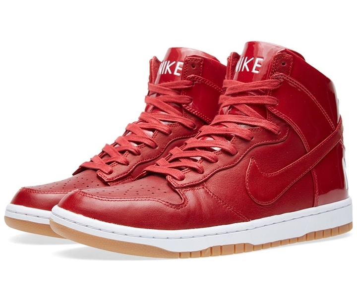 今度はジムレッド！ナイキラボ ダンク ラグジュアリー ハイ (NIKELAB DUNK LUX HIGH GIM RED)を発表！ [718790-661]