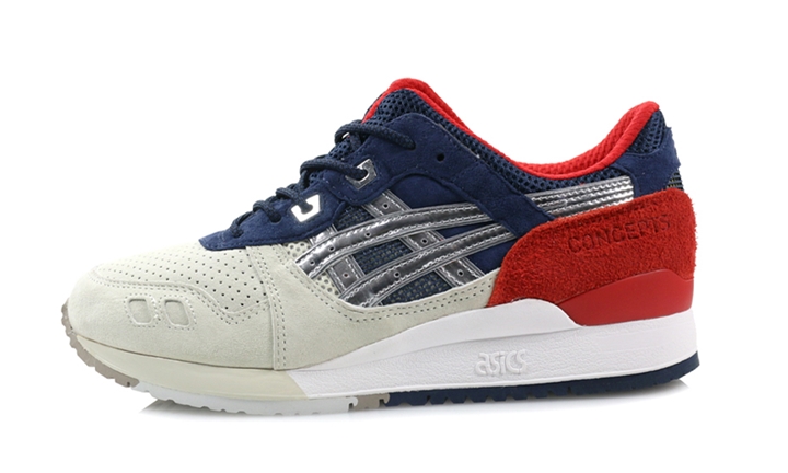 5/2発売！星条旗をイメージしたアシックスタイガー × コンセプツ ゲルライト 3 (ASICS Tiger × Concepts GEL-LYTE III)