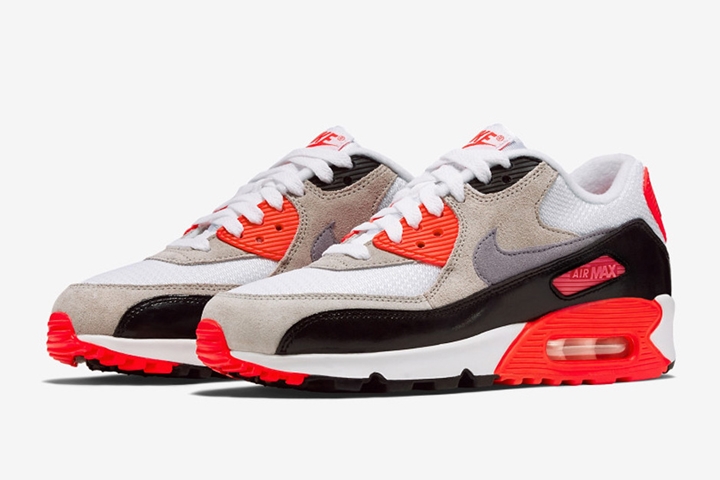 5/16発売予定！ナイキ エアマックス 90 ホワイト インフラレッド OG (NIKE AIR MAX 90 WHTIE INFRARED OG) [725233-106]