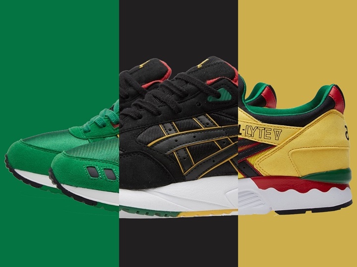 ラスタカラーのジャマイカパックが発売！アシックスタイガー [ゲルライト 3] [ゲルライト 5] [サガ] (ASICS Tiger JAMAICA PACK GEL-LYTE lll / V SAGA)