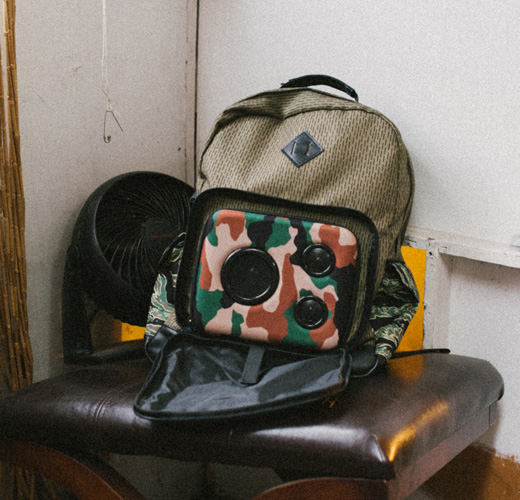 5/16から！スピーカーが内蔵された「BACKPACK」がエクストララージ × ジャミーパックとのコラボとして発売！ (X-large × JAMMYPACK)