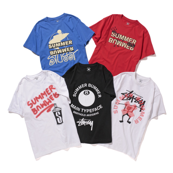 ステューシー ウィメン × サマー バーマーとのコラボグラフィックTEEが5/16から発売！(STUSSY WOMEN × SUMMER BUMMER)