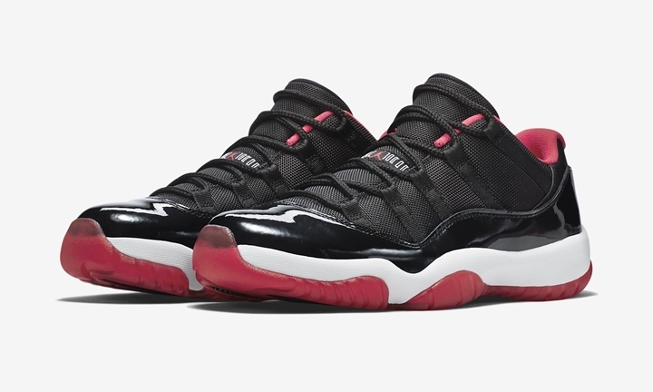 5/23発売！ブルズカラーのナイキ エア ジョーダン レトロ ロー トゥルーレッド (NIKE AIR JORDAN 11 RETRO LOW TRUE RED) [528895-012]