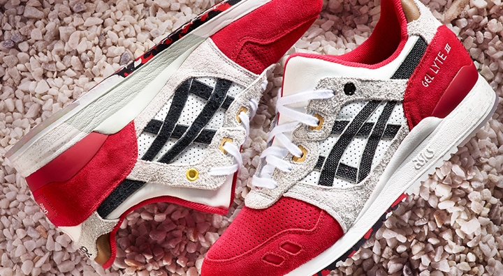 5/30発売！日本の鯉をイメージした、アシックスタイガー × AFEW ゲルライト 3 ‘鯉’ (ASICS Tiger GEL-LYTE III KOI) [H51NK0190]