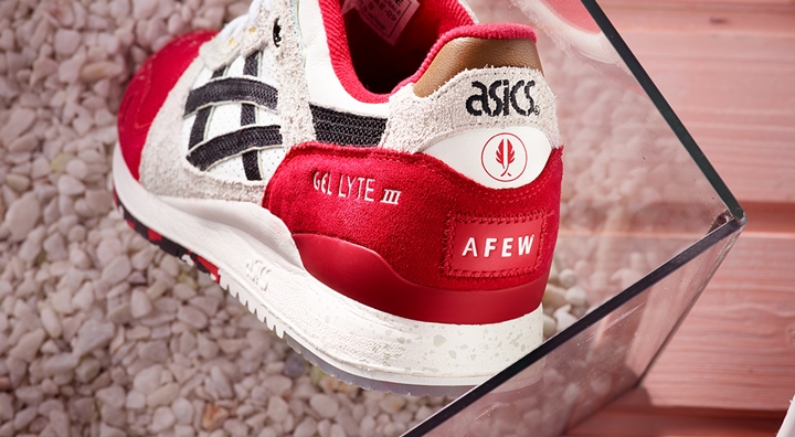 5/30発売！シューレースがわさびと醤油&箸付属？アシックスタイガー × AFEW ゲルライト 3 鯉 (ASICS Tiger GEL-LYTE III KOI) [H51NK0190]