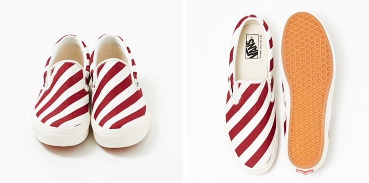 バンズ × フリーマンズ スポーティング クラブとのコラボで、ストライプのスリッポンが発売！(VANS FREEMANS SPORTING CLUB STRIPE SLIP ON)