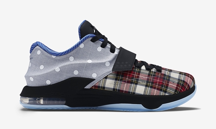 6/12発売！ナイキ KD7 キャンバス チェック & ポルカドット (NIKE KD VII EXT CNVS QS Plaid and Polka Dots) [726439-600]