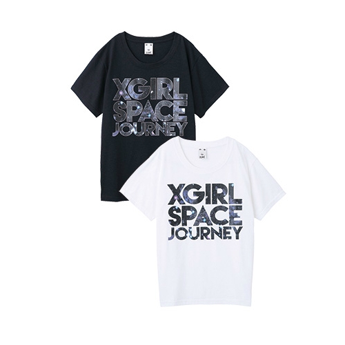 今期は宇宙柄が大人気のエックスガール (X-girl)から、「SPACE JOURNEY S/S BIG TEE」が6/12から発売！