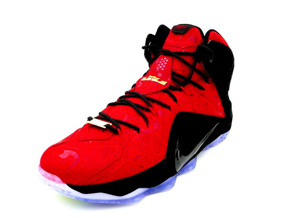 6/20発売！ナイキ レブロン 12 レッド ペイズリー (NIKE LEBRON XII EXT RED PAISLEY) [684593-830]