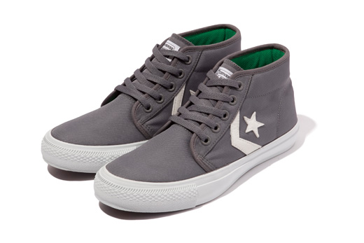 カモフラ&ベースボールキャップにインスパイアされた、エクストララージ × コンバース (X-large × CONVERSE CHEVRON&STAR CK SC/BC MID)が6/20から発売！