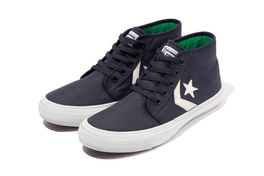 カモフラ&ベースボールキャップにインスパイアされた、エクストララージ × コンバース (X-large × CONVERSE CHEVRON&STAR CK SC/BC MID)が6/20から発売！