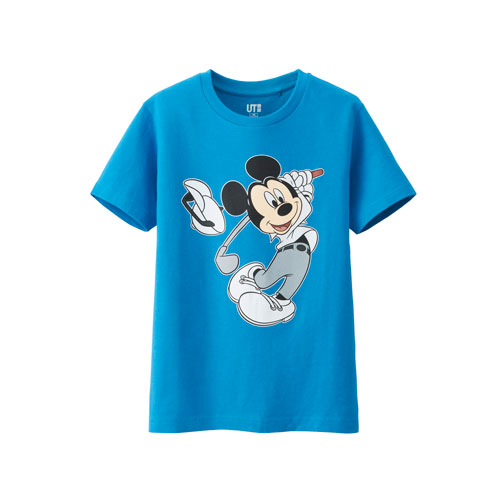 ユニクロ UT × ミッキー × 錦織圭等がコラボ「Mickey Plays」が発売！様々な選手のポーズを再現！ (UNIQLO MICKEY MOUSE)