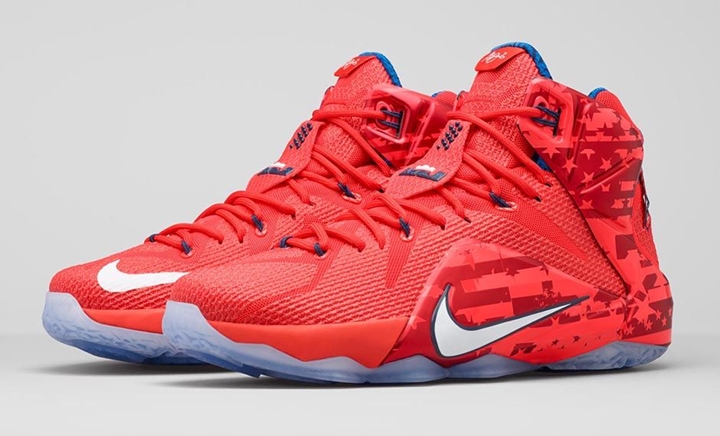 6/27発売！ナイキ レブロン 12 USA インディペンデンス デイ (NIKE LEBRON XII USA INDEPENDENCE DAY) [684593-616]