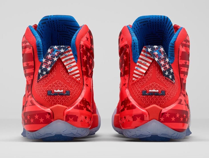 6/27発売！ナイキ レブロン 12 USA インディペンデンス デイ (NIKE LEBRON XII USA INDEPENDENCE DAY) [684593-616]