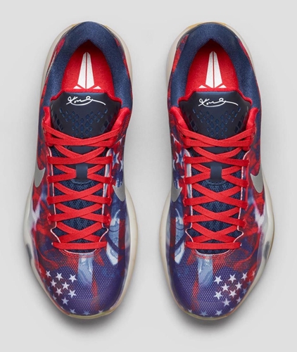 6/27発売！ナイキ コービー 10 USA インディペンデンス デイ (NIKE KOBE X USA INDEPENDENCE DAY) [705317-604]