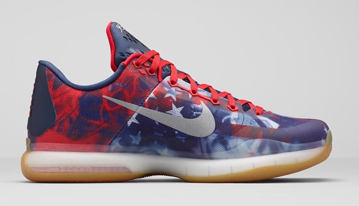 6/27発売！ナイキ コービー 10 USA インディペンデンス デイ (NIKE KOBE X USA INDEPENDENCE DAY) [705317-604]