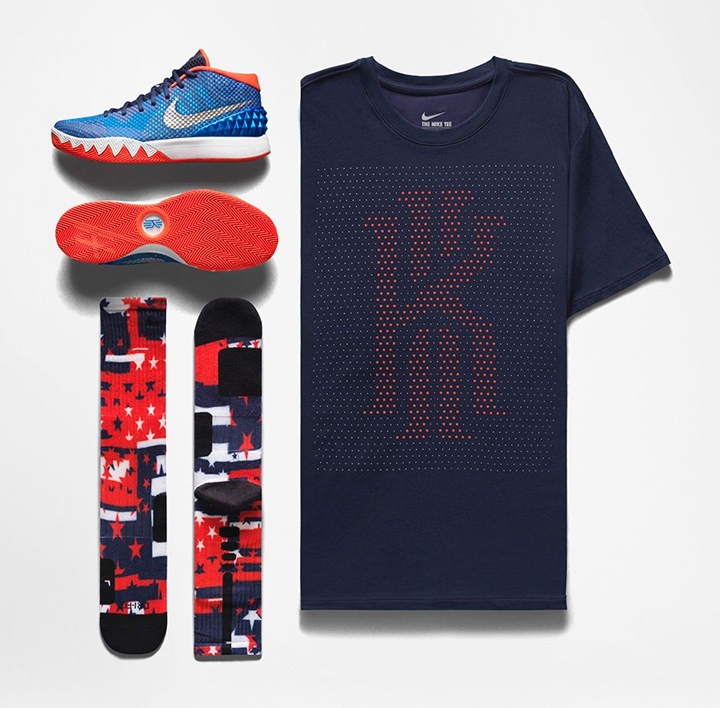 6/27発売！ナイキ カイリー 1 USA インディペンデンス デイ (NIKE KYRIE 1 USA INDEPENDENCE DAY) [705277-401]