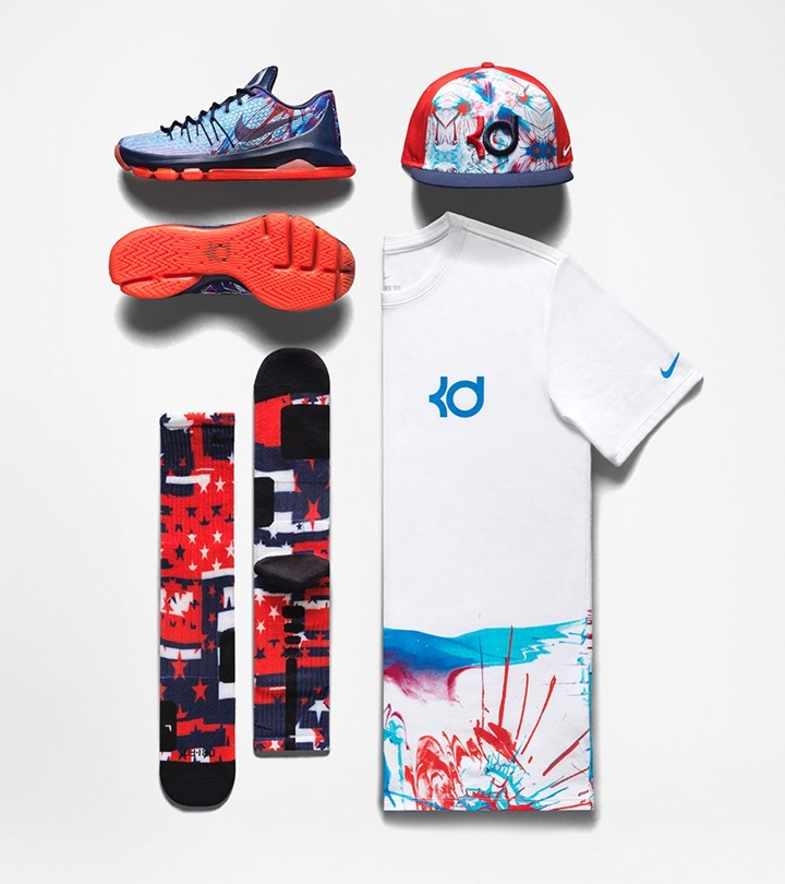 6/27発売！ナイキ KD8 USA インディペンデンス デイ (NIKE KD8 USA INDEPENDENCE DAY) [800259-446]