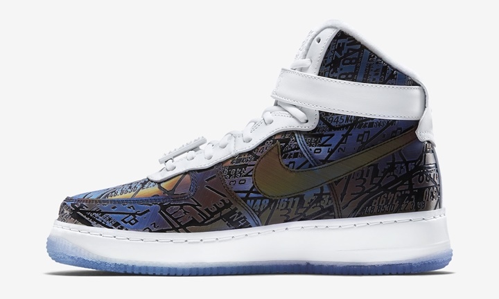 海外限定か？ナイキ エアフォース 1 ハイ コンフォート プレミアム クアイ 54 (NIKE AIR FORCE 1 HIGH CMFT PREMIUM "QUAI 54") [812981-900]